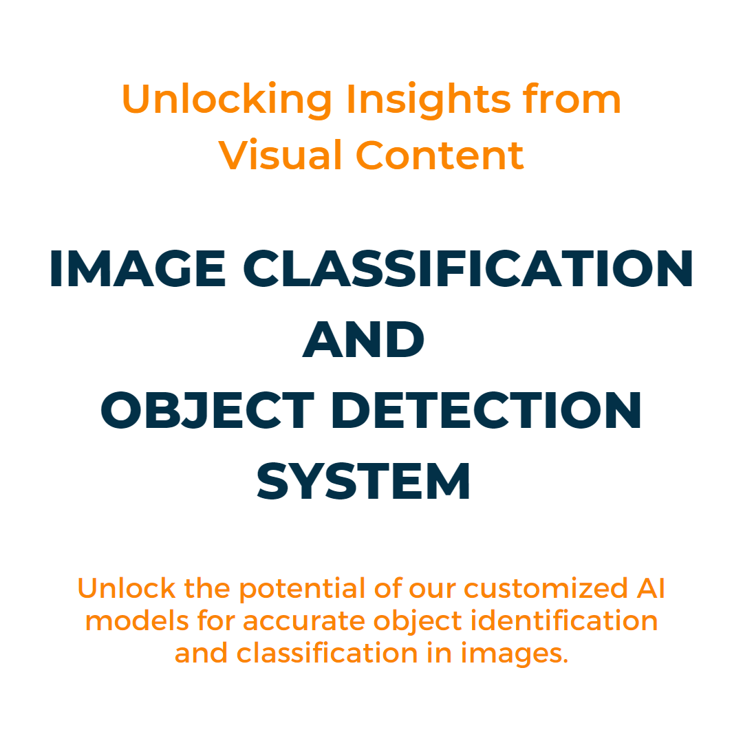 Image Classification and Object Detection system